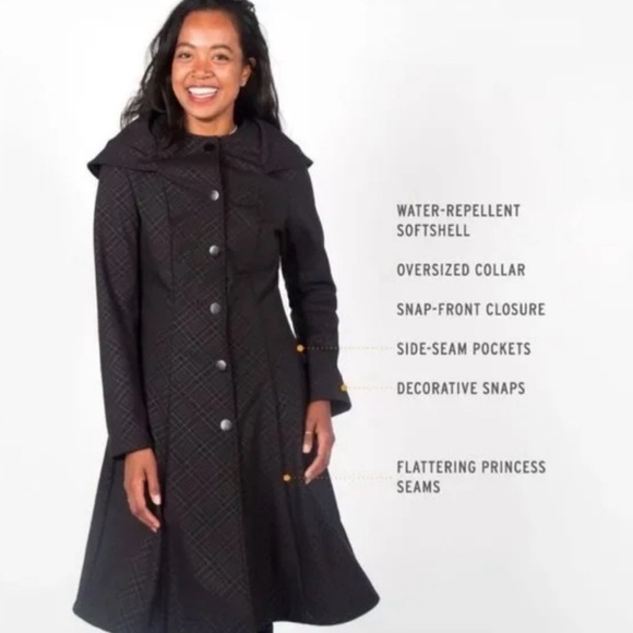 Betabrand San Francisco Phyllis Day Coat - Picture 3 of 11
